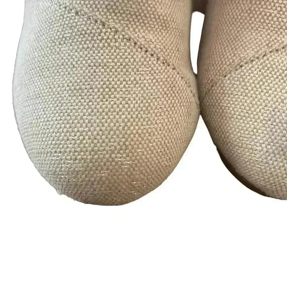 Toms burlap wedged booties - Picture 5 of 11